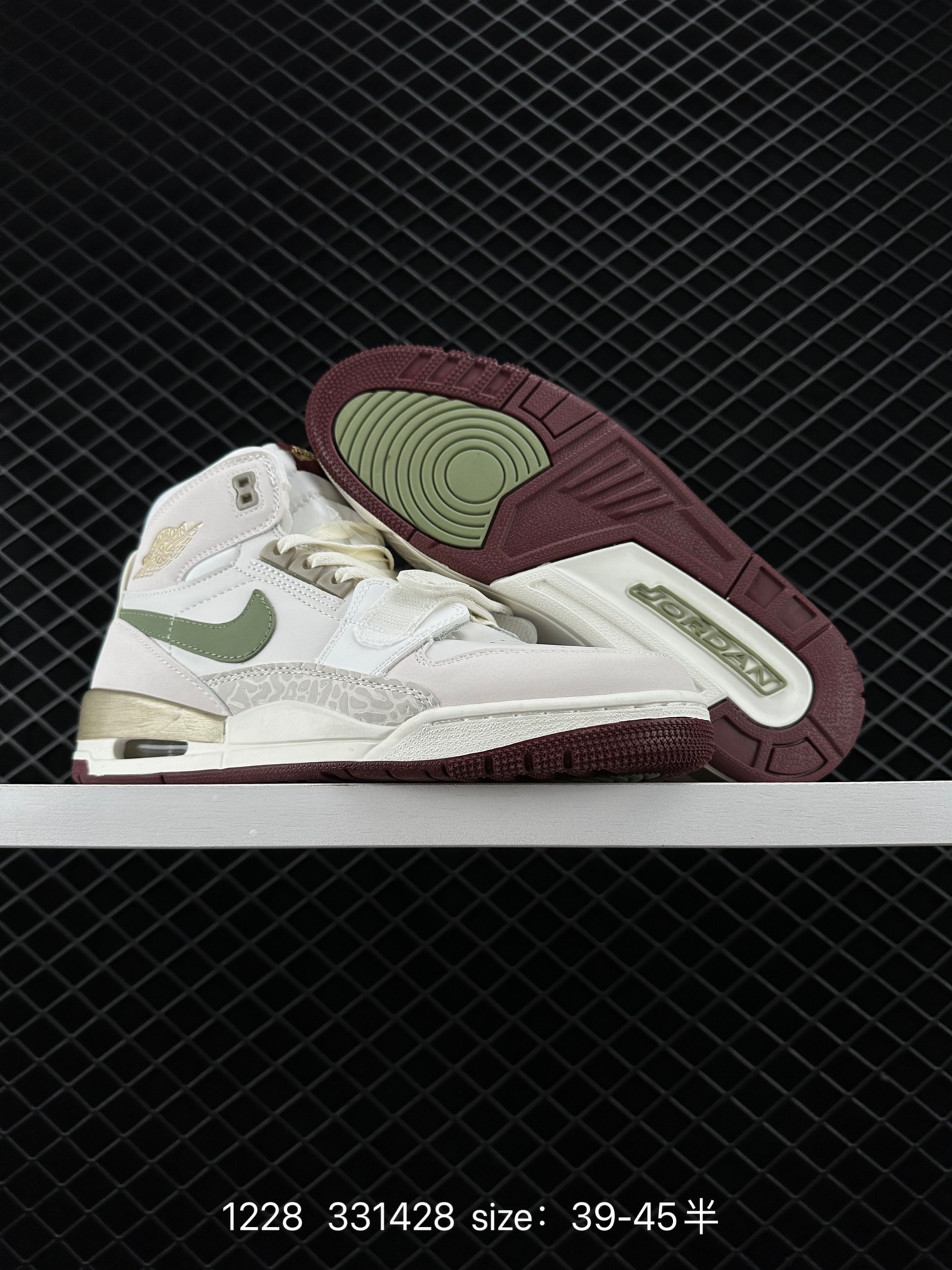 Nike Air Jordan Legacy 312 Low”White/Pine Green“